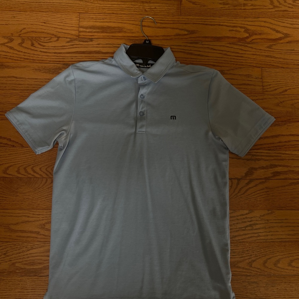 Men's Light Blue Polo Shirt